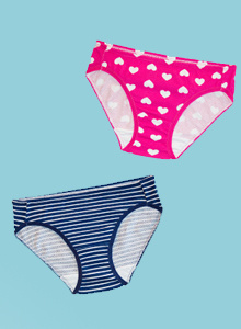 Girls' Underwear Size Guide | Shop Fruit of the Loom